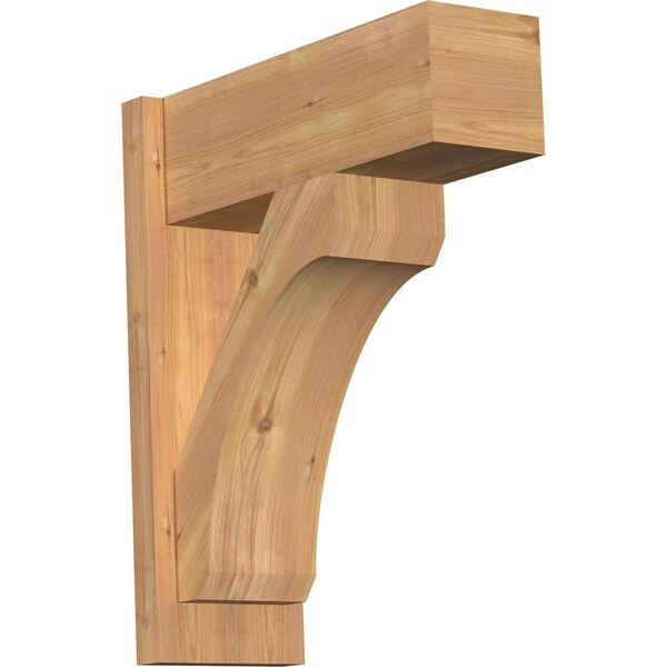Ekena Millwork Legacy Block Smooth Outlooker, Western Red Cedar, 7 1/2"W x 20"D x 24"H OUT08X20X24LEC05SWR - main